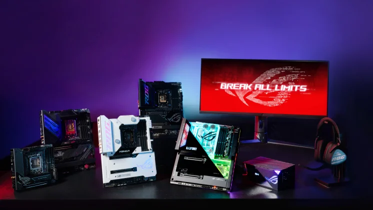 ASUS ROG reveals new Intel Z690 Motherboards, Power Supplies, Monitors and Gaming Gear