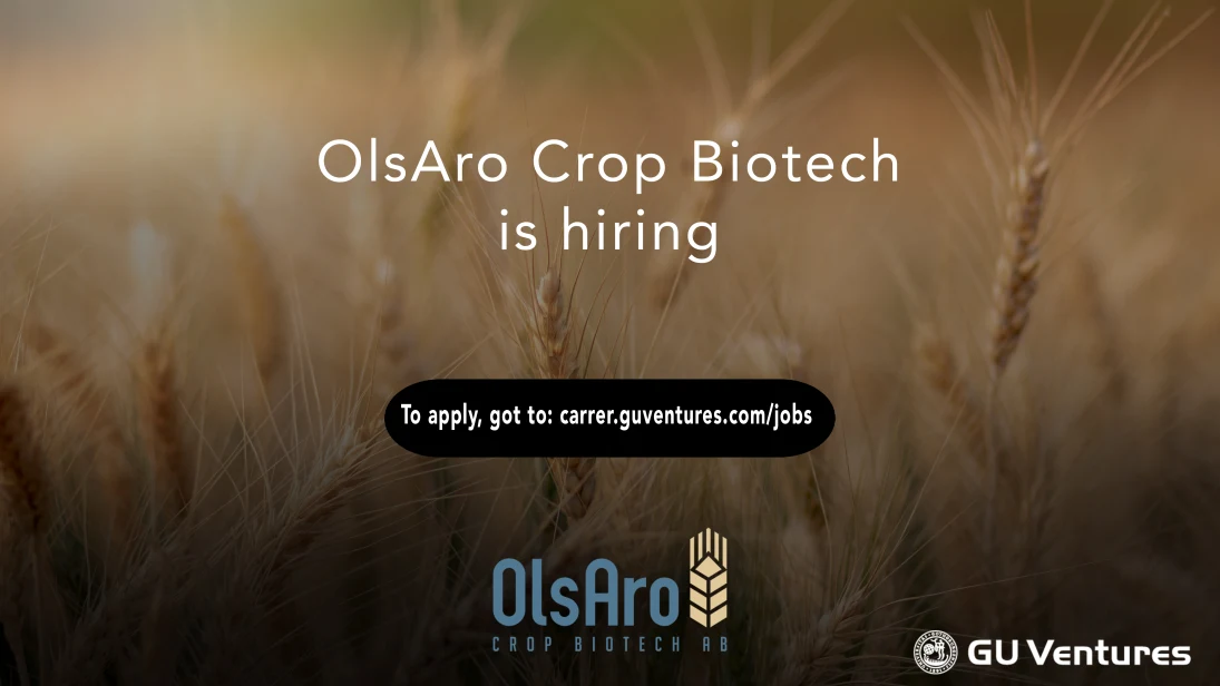OlsAro Crop Biotech is hiring